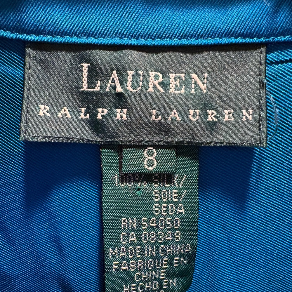 Ralph Lauren Vibrant Blue Dress Shirt - Picture 2 of 5